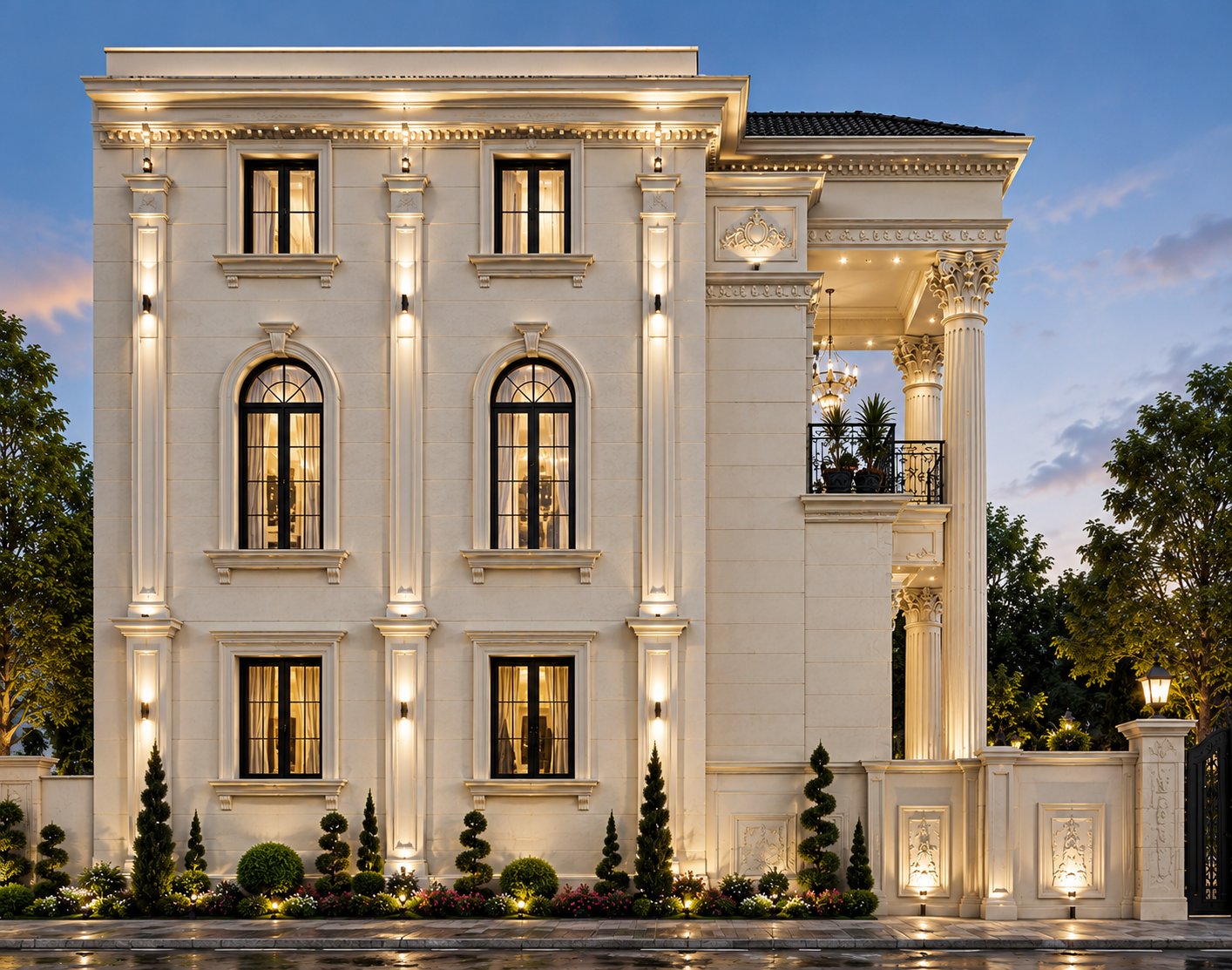 right elevation