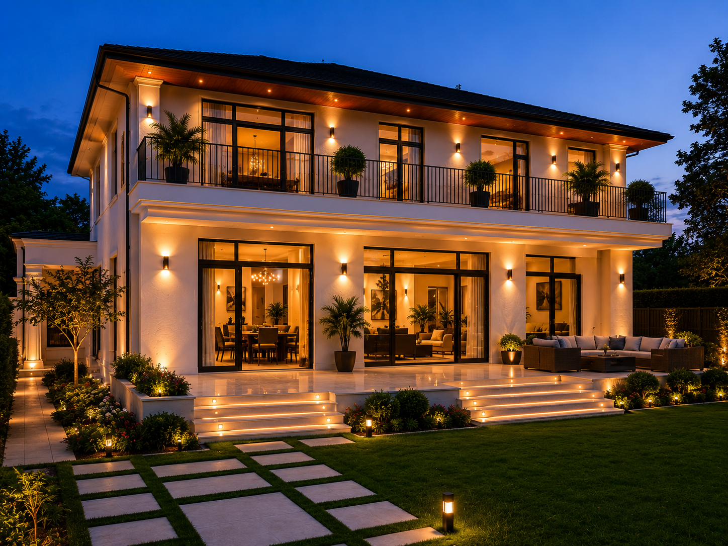 back elevation